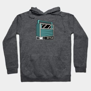 80s Style Retro Vintage Radio Hoodie